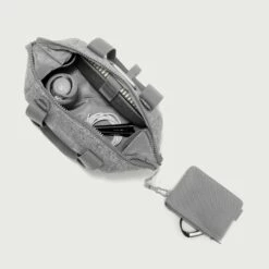 Landon Carryall In Heather Grey, Small -Hot Sale Dagne Dover Store 365Neoprene Landon HeatherGrey S Topdown EDEAE8