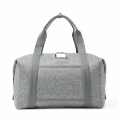 Landon Carryall In Heather Grey, Extra Large -Hot Sale Dagne Dover Store 365Neoprene Landon HeatherGrey XL Back FFFFFF