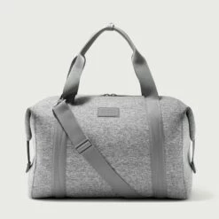 Landon Carryall In Heather Grey, Extra Large -Hot Sale Dagne Dover Store 365Neoprene Landon HeatherGrey XL Front EDEAE8