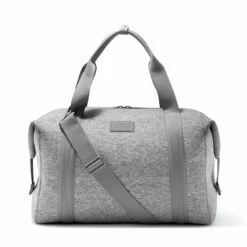Landon Carryall In Heather Grey, Extra Large -Hot Sale Dagne Dover Store 365Neoprene Landon HeatherGrey XL Front FFFFFF