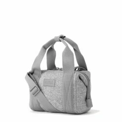 Landon Carryall In Heather Grey, Extra Small -Hot Sale Dagne Dover Store 365Neoprene Landon HeatherGrey XS 3 4 FFFFFF