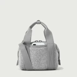 Landon Carryall In Heather Grey, Extra Small -Hot Sale Dagne Dover Store 365Neoprene Landon HeatherGrey XS Back EDEAE8