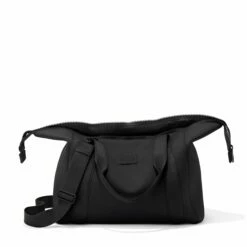 Landon Carryall In Onyx, Large -Hot Sale Dagne Dover Store 365Neoprene Landon Onyx L Unzipped FFFFFF