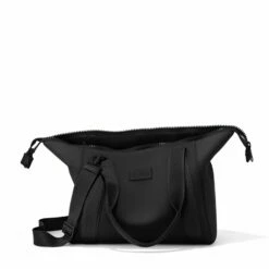 Landon Carryall In Onyx, Medium -Hot Sale Dagne Dover Store 365Neoprene Landon Onyx M Unzipped FFFFFF