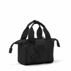 Landon Carryall In Onyx, Extra Small -Hot Sale Dagne Dover Store 365Neoprene Landon Onyx XS 3 4Unsnapped FFFFFF