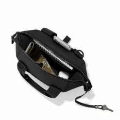 Landon Carryall In Onyx, Extra Small -Hot Sale Dagne Dover Store 365Neoprene Landon Onyx XS Topdown FFFFFF