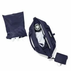 Landon Carryall In Storm, Medium -Hot Sale Dagne Dover Store 365Neoprene Landon Storm M Topdown FFFFFF