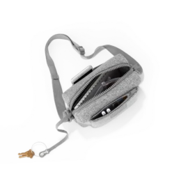 Micah Crossbody In Heather Grey -Hot Sale Dagne Dover Store 365Neoprene Micah HeatherGrey Topdown
