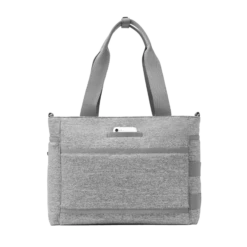 Wade Diaper Tote In Heather Grey -Hot Sale Dagne Dover Store 365Neoprene Wade HeatherGrey Back