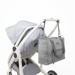 Wade Diaper Tote In Heather Grey -Hot Sale Dagne Dover Store 365Neoprene Wade HeatherGrey Stroller