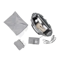 Wade Diaper Tote In Heather Grey -Hot Sale Dagne Dover Store 365Neoprene Wade HeatherGrey Topdown