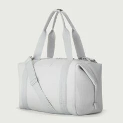 Landon Carryall In Waffle Fog, Large -Hot Sale Dagne Dover Store 365 Landon L Fog 3Qtr