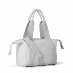 Landon Carryall In Waffle Fog, Small -Hot Sale Dagne Dover Store 365 Landon S Fog 3Qtr Unsnapped b22d64e5 5ac8 491d b6f9 46fa40d8d4c2
