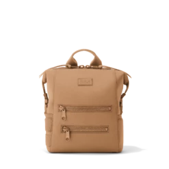 Indi Diaper Backpack In Camel, Small
