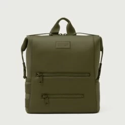 Indi Diaper Backpack In Dark Moss, Large -Hot Sale Dagne Dover Store Baby Indi Dark Moss L 019 EDEAE8