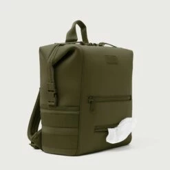 Indi Diaper Backpack In Dark Moss, Large -Hot Sale Dagne Dover Store Baby Indi Dark Moss L 021 EDEAE8