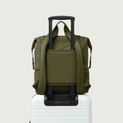 Indi Diaper Backpack In Dark Moss, Large -Hot Sale Dagne Dover Store Baby Indi Dark Moss L 054 EDEAE8