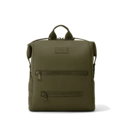 Indi Diaper Backpack In Dark Moss, Medium