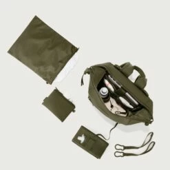 Indi Diaper Backpack In Dark Moss, Medium -Hot Sale Dagne Dover Store Baby Indi Dark Moss M 0524 EDEAE8