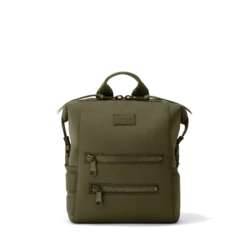 Indi Diaper Backpack In Dark Moss, Small