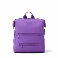 Indi Diaper Backpack In Ube, Medium -Hot Sale Dagne Dover Store Baby Indi M Ube Front 74f01412 6e3b 438b 8577 b60dbdfe93d5