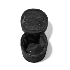 Mila Toiletry Organizer In Onyx, Large -Hot Sale Dagne Dover Store COVID Capsule Mila Large Onyx Aerial empty interior copy2