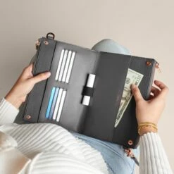 Essentials Clutch Wallet In Bleecker Blush -Hot Sale Dagne Dover Store ECW1