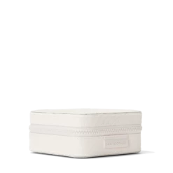 Frankie Jewelry Case In Moonbeam, Large -Hot Sale Dagne Dover Store Eco Jewelry Case Large Moon Beam Anglecopy2