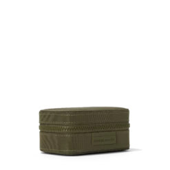 Frankie Jewelry Case In Dark Moss, Small 10 Frankie Jewelry Case In Dark Moss, Small -Hot Sale Dagne Dover Store Eco Jewelry Case Small Dark Moss Anglecopy2