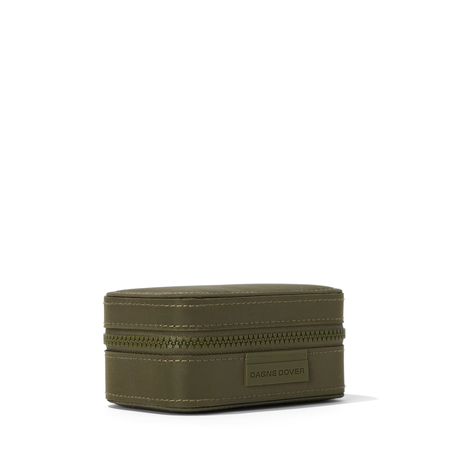 Frankie Jewelry Case In Dark Moss, Small 3 Frankie Jewelry Case In Dark Moss, Small - Image 3