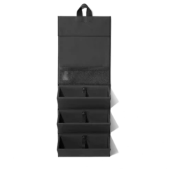 Remi Glasses Case In Onyx -Hot Sale Dagne Dover Store Eco Sunglasses Organizer Dark Moss Aerial 2copy2