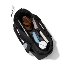 Vida Organic Cotton Tote In Onyx, Large -Hot Sale Dagne Dover Store Eco Vida Tote Onyx Large 0397copy2