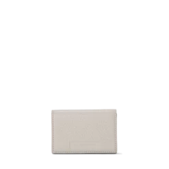 Accordion Card Case In Bone