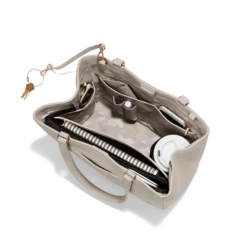 Allyn Tote In Bone, Medium -Hot Sale Dagne Dover Store Leather Allyn Bone M TopdownOpen 2048x2048.jpgcopy