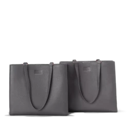 Allyn Tote In Graphite, Medium -Hot Sale Dagne Dover Store Leather Allyn Graphite FrontSizeComparison 2048x2048.jpgcopy f1b78e55 6006 4750 a3d2 06e20b683585
