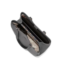 Allyn Tote In Graphite, Medium -Hot Sale Dagne Dover Store Leather Allyn Graphite M TopdownClosed 2048x2048.jpgcopy