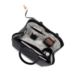 Allyn Tote In Onyx, Large -Hot Sale Dagne Dover Store Leather Allyn Onyx L TopdownOpen 2048x2048.jpgcopy