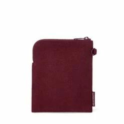 Skye Essentials Pouch In Currant, Organic Cotton -Hot Sale Dagne Dover Store MFN Skye Currant Back