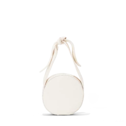 Luna Shoulder Bag In Natural -Hot Sale Dagne Dover Store Novelty Luna Shoulder Bag Moonbeam Front w Shorter Tied Strapscopy2