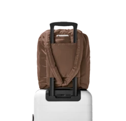 Kal Drawstring Tote In Rye -Hot Sale Dagne Dover Store Novelty Puff Drawstring Tote Dark Moss Luggagecopy2 2b5d8a11 ec85 4d8e b090 6e338282dfe6