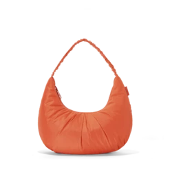 Rider Shoulder Bag In Coyote 9 Rider Shoulder Bag In Coyote -Hot Sale Dagne Dover Store Novelty Puff Shoulder Bag Coyote Backcopy2