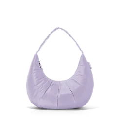 Rider Shoulder Bag In Dusk Violet 9 Rider Shoulder Bag In Dusk Violet -Hot Sale Dagne Dover Store Novelty Puff Shoulder Bag Dark Moss Backcopy2