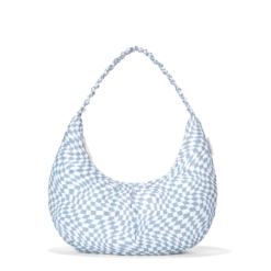 Rider Shoulder Bag In Check Mix 9 Rider Shoulder Bag In Check Mix -Hot Sale Dagne Dover Store Novelty Rider Crossbody Check Mix Backcopy2