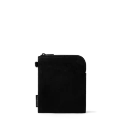 Skye Essentials Pouch In Onyx, Organic Cotton