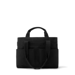 Vida Organic Cotton Tote In Onyx, Small -Hot Sale Dagne Dover Store OrganicCotton Vida Onyx S Back 2048x2048.jpgcopy