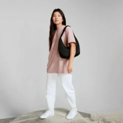 Rider Shoulder Bag In Moonbeam -Hot Sale Dagne Dover Store RiderPDP1 b0b2a3c8 efcd 4a89 a7f7 49358061ed55