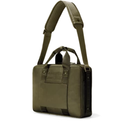 Berlin Travel Brief In Dark Moss 18 Berlin Travel Brief In Dark Moss -Hot Sale Dagne Dover Store Travel Berlin DarkMoss 3QtrBackRight angle