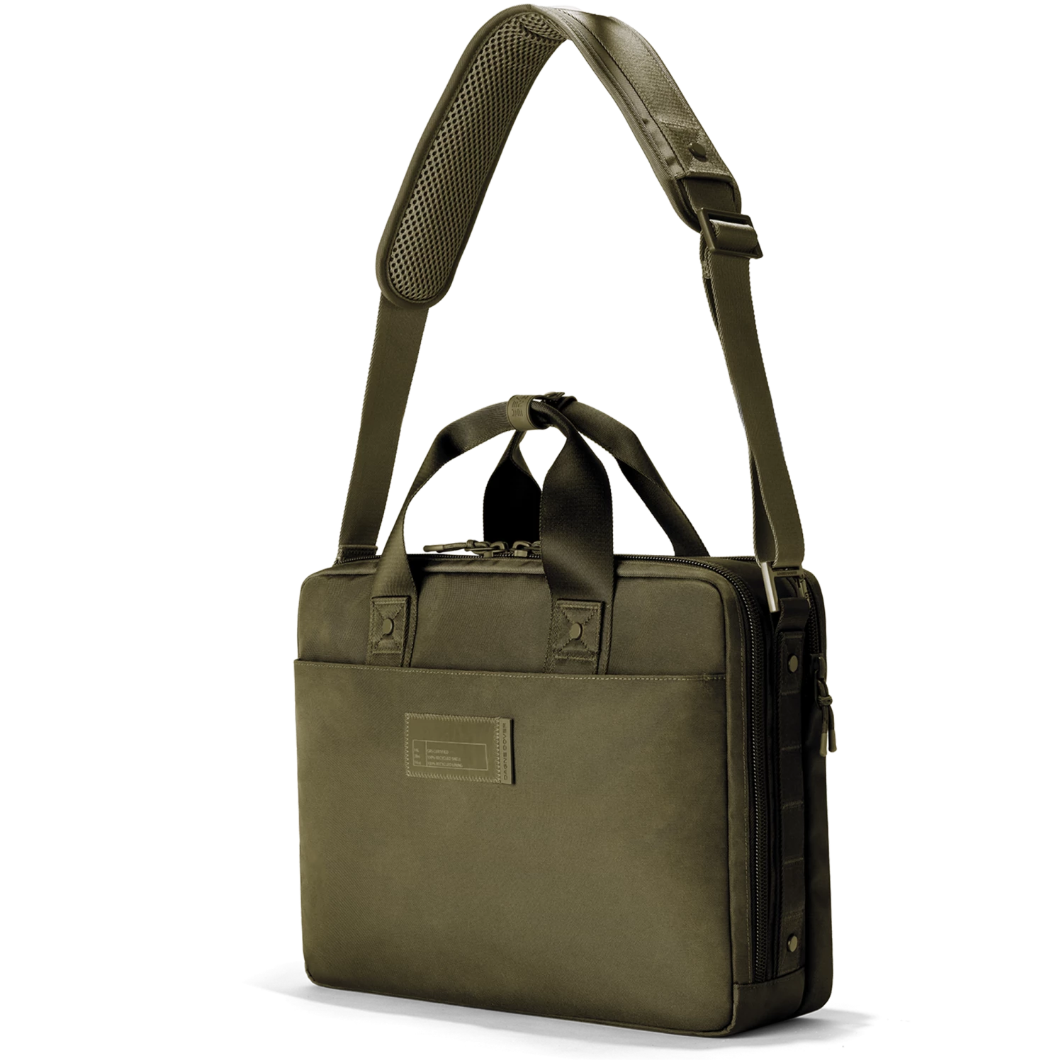 Berlin Travel Brief In Dark Moss 3 Berlin Travel Brief In Dark Moss - Image 3