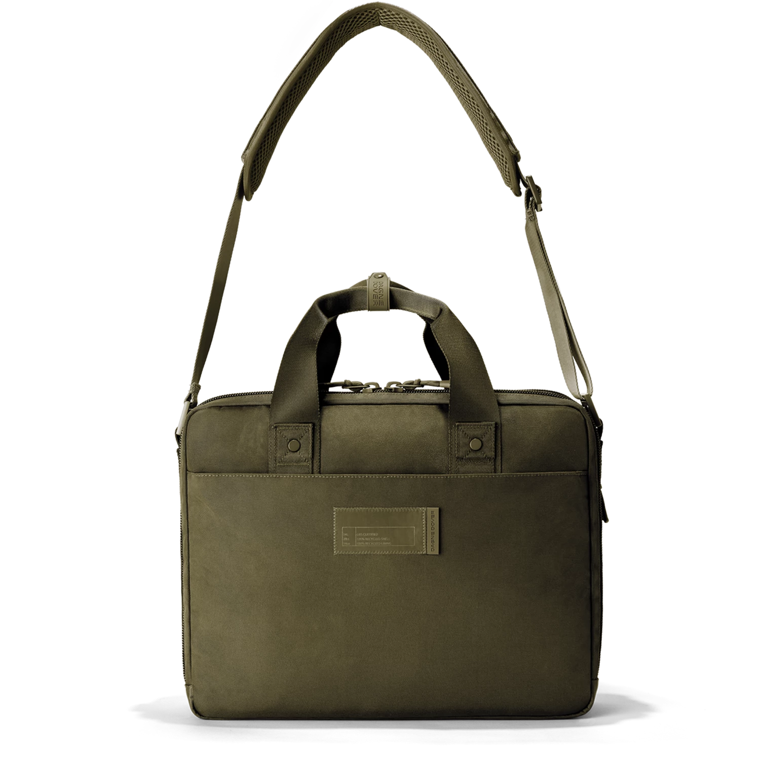 Berlin Travel Brief In Dark Moss 2 Berlin Travel Brief In Dark Moss - Image 2