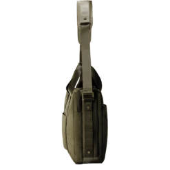 Berlin Travel Brief In Dark Moss 16 Berlin Travel Brief In Dark Moss -Hot Sale Dagne Dover Store Travel Berlin DarkMoss SideRight angle